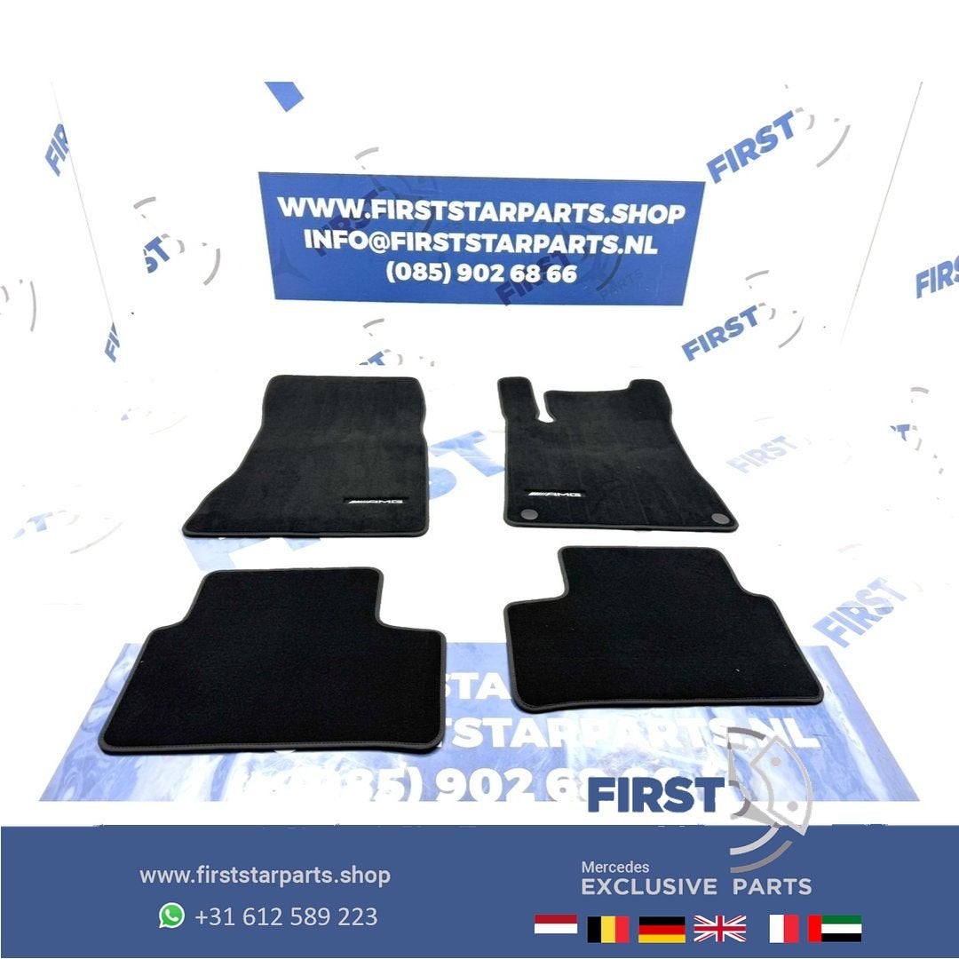 W177 AMG VLOERMATTEN Mercedes A Klasse A35 A45 2018-2021, Auto-onderdelen, Interieur en Bekleding, Gebruikt, -, Ophalen of Verzenden