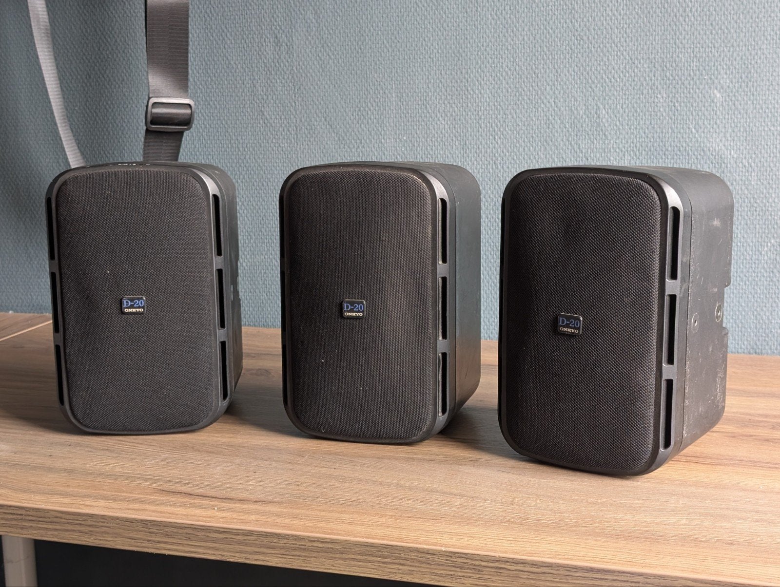 3x Onkyo D20 Speaker - Werkt goed!, Audio, Tv en Foto, Luidsprekers, Overige merken, Gebruikt, Ophalen of Verzenden, 60 tot 120 watt