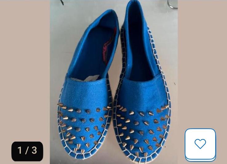 Espadrilles met suds, Ophalen of Verzenden, Zo goed als nieuw, Blauw, Espadrilles of Moccasins