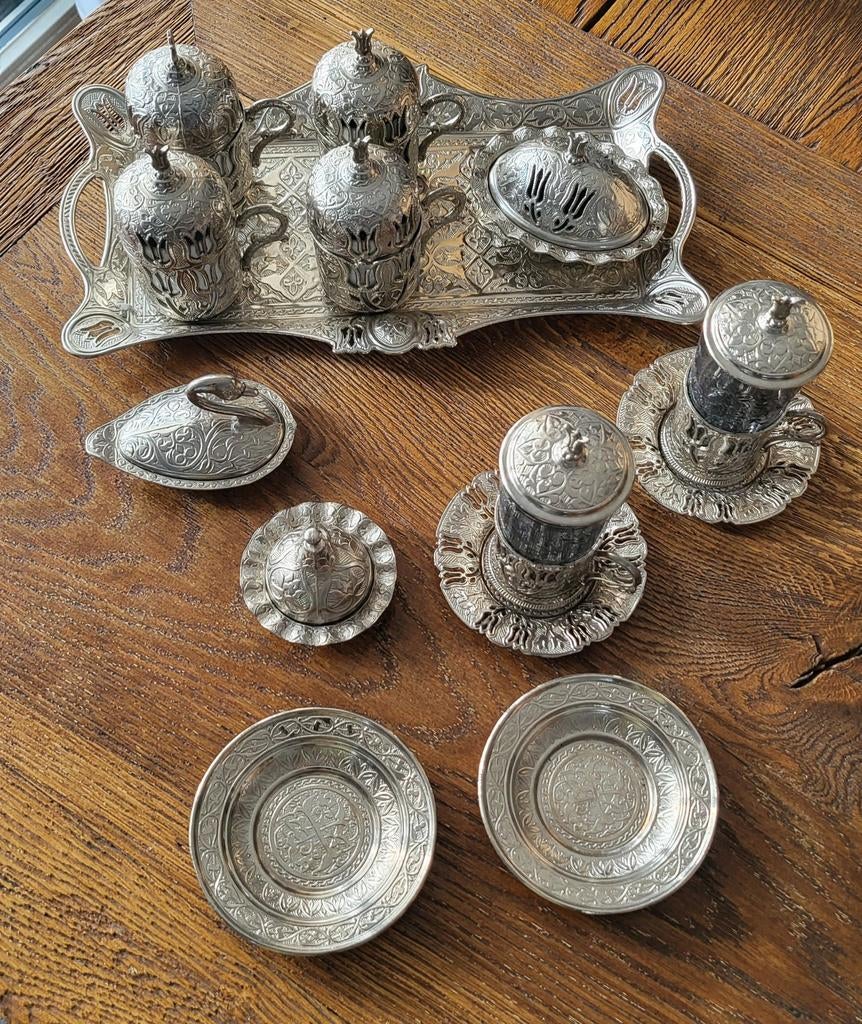Ottomaanse koffieset., Overige materialen, Verzenden, Overige typen, Zo goed als nieuw
