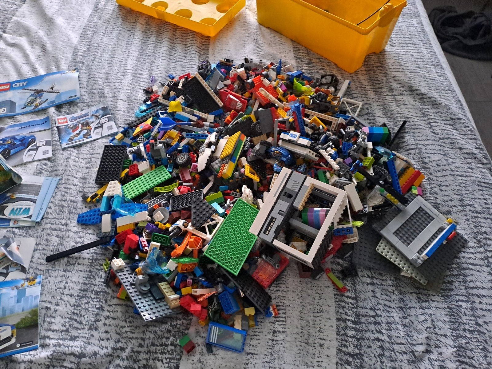 Grote partij orgineel LEGO plus technisch LEGO en Mould King, Ophalen, Gebruikt, Overige merken