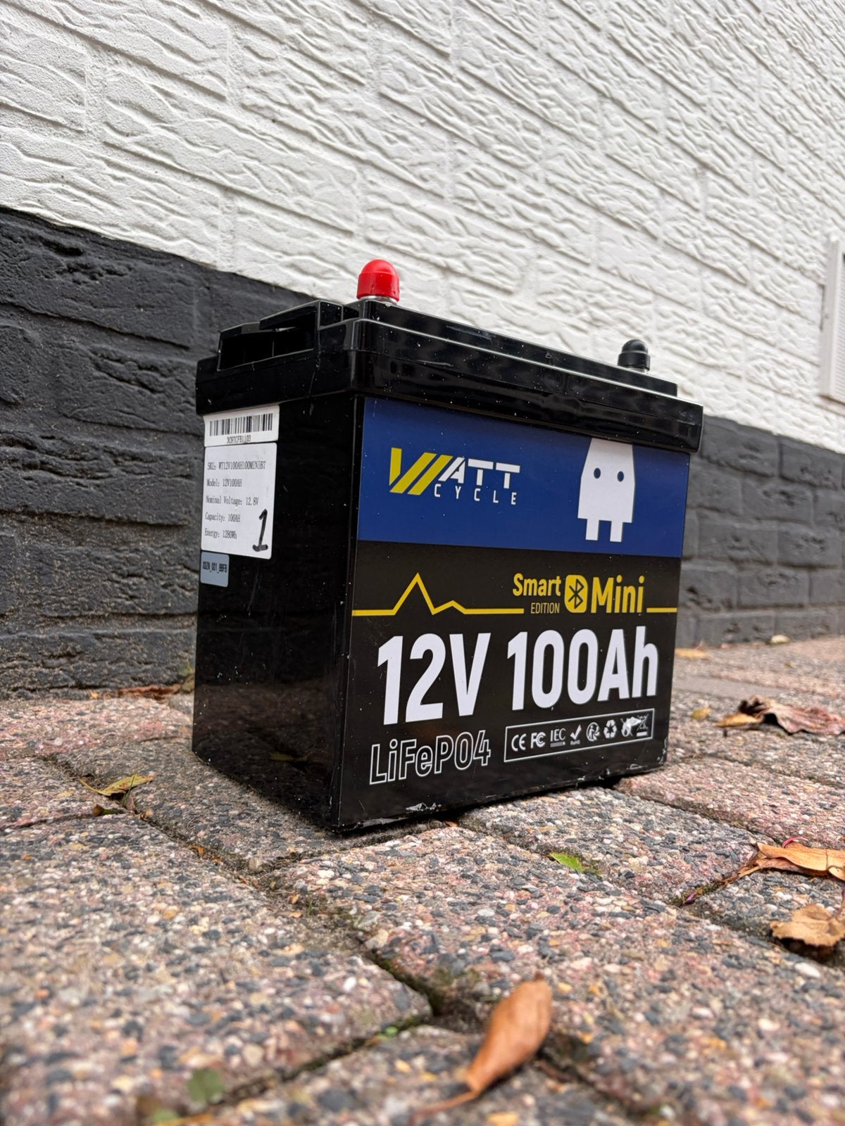 Wattcycle mini bluetooth 100ah 12.8V, Ophalen of Verzenden, Nieuw, Mini
