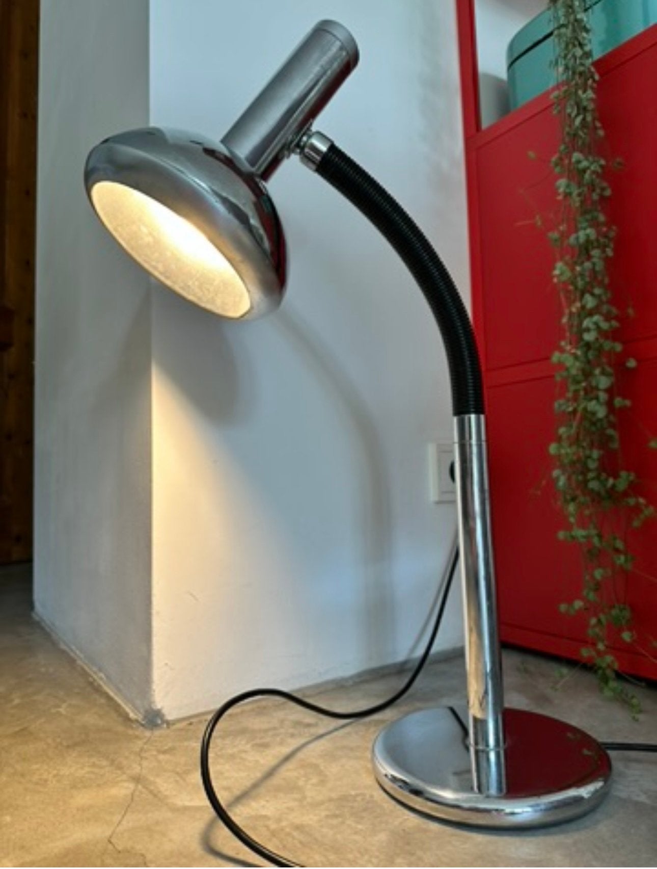 Vloerlamp Lamp Space Age 70s Vintage, Ophalen of Verzenden, Zo goed als nieuw, X, X