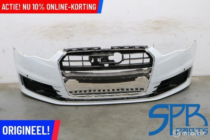 AUDI a6 4G C7 FACELIFT VOORBUMPER LS9R 4X PDC SRA BUMPER NEW