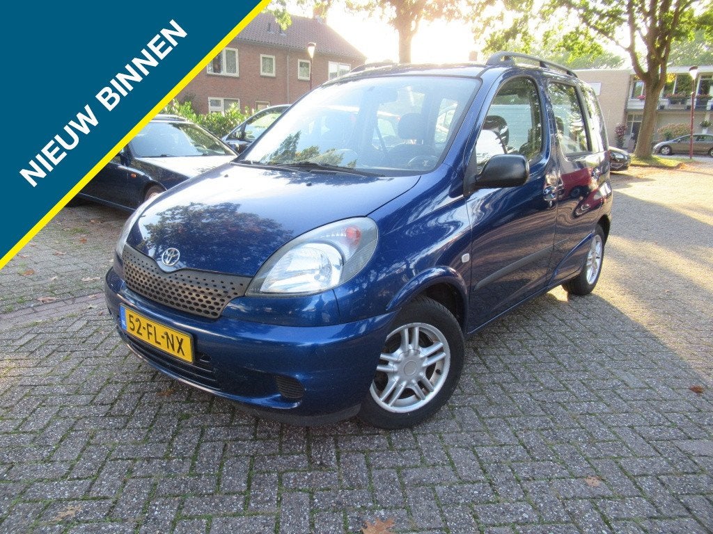 Toyota Yaris Verso 1.3 | VVT-i | Linea Sol |A/C | NW APK+Beu, Auto's, Blauw, Origineel Nederlands, Bedrijf, Handgeschakeld