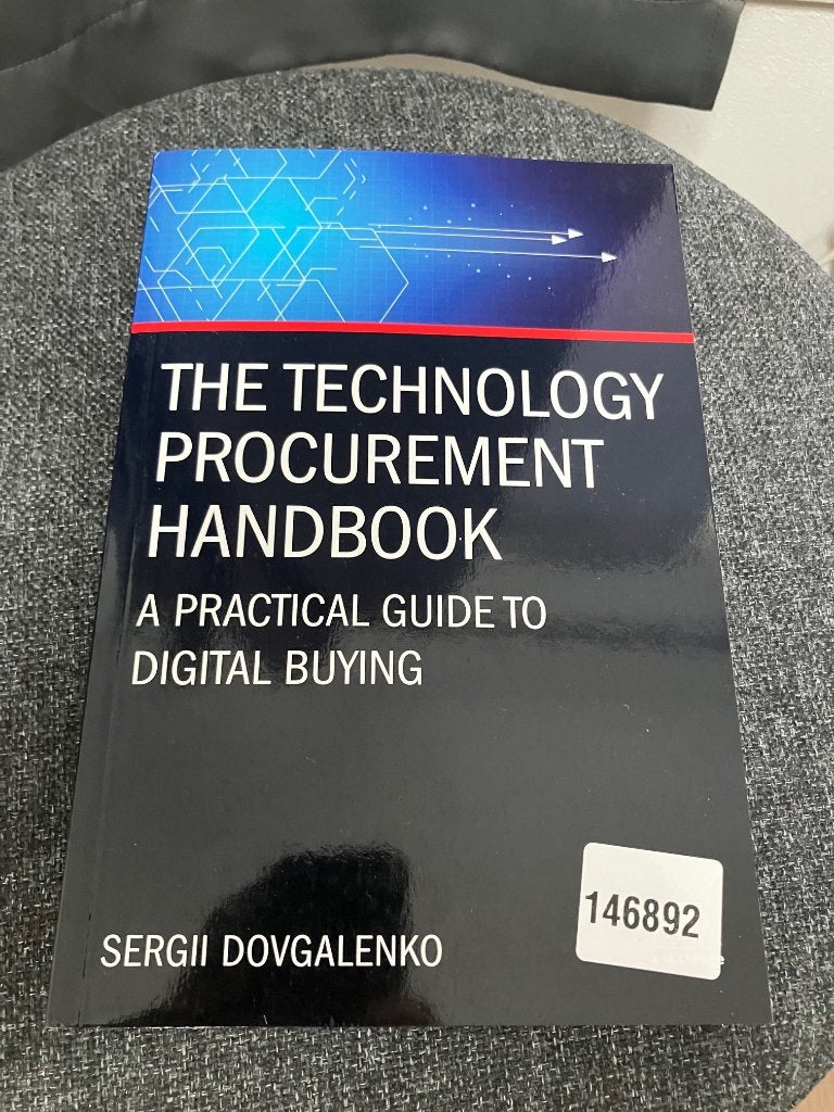 The Technology Procurement Handbook – Sergii Dovgalenko, Ophalen of Verzenden, Gamma, Zo goed als nieuw, HBO