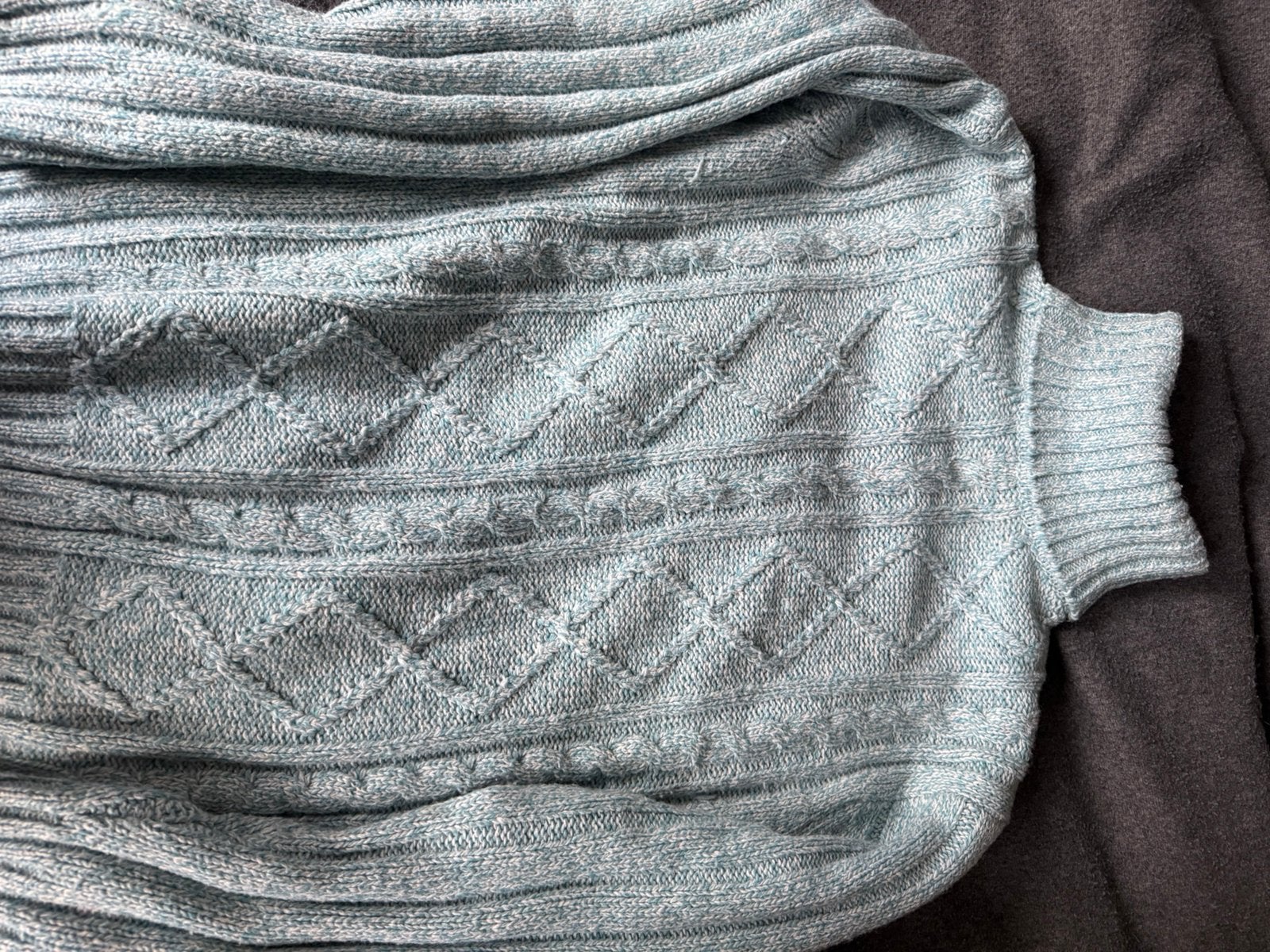 AANBIEDING Koltrui trui lichtblauw L, Kleding | Heren, Ophalen of Verzenden, Zo goed als nieuw, Maat 52/54 (L), Blauw