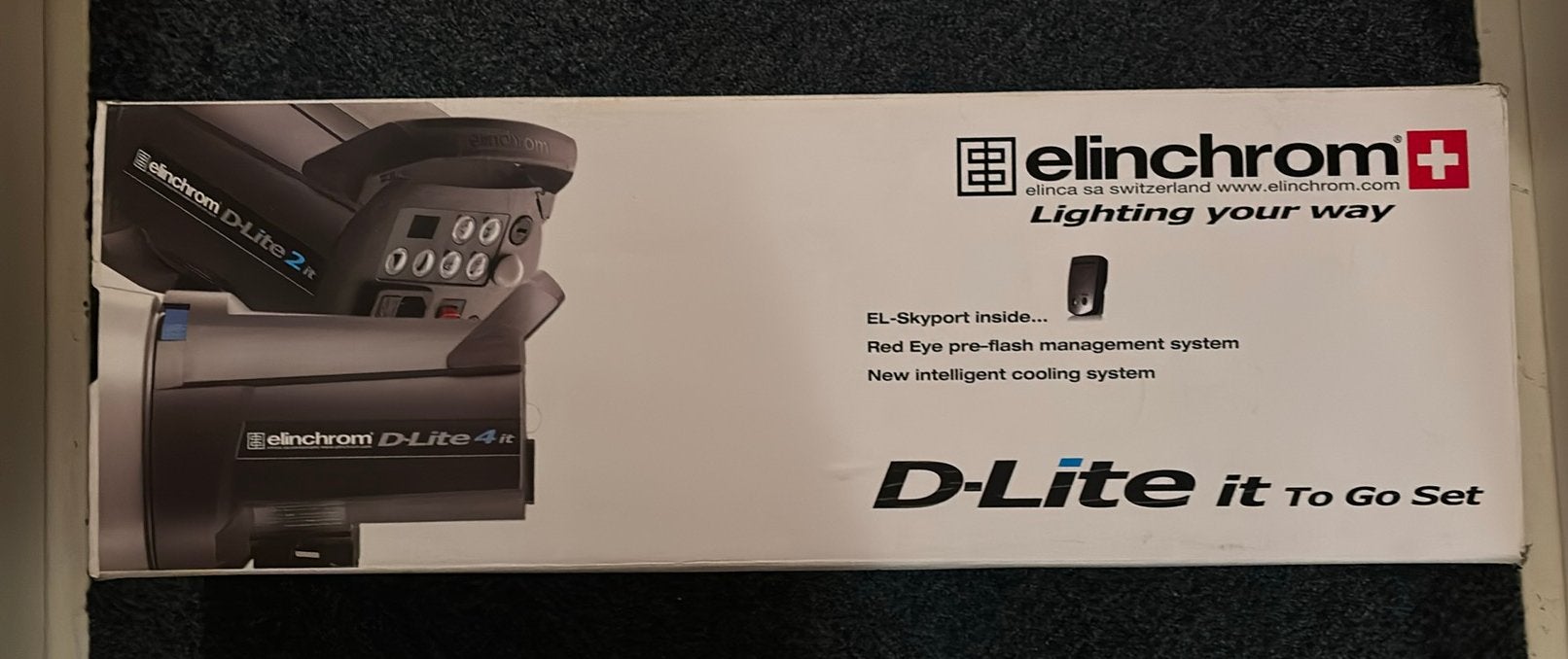 Elinchrome d-lite 4 it to go, Ophalen, Zo goed als nieuw, Overige typen
