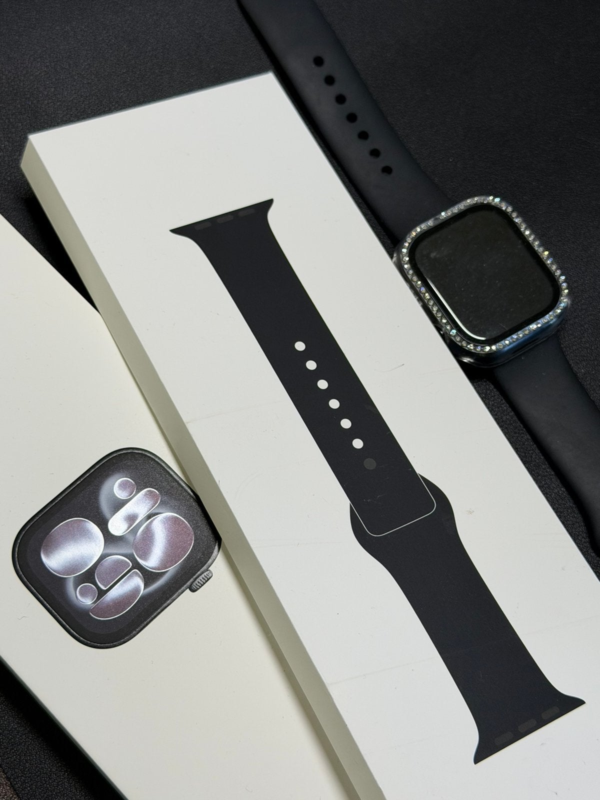 Moet met spoed weg Apple Watch Series 11 42mm, Ophalen of Verzenden, Zo goed als nieuw, Zwart, IOS