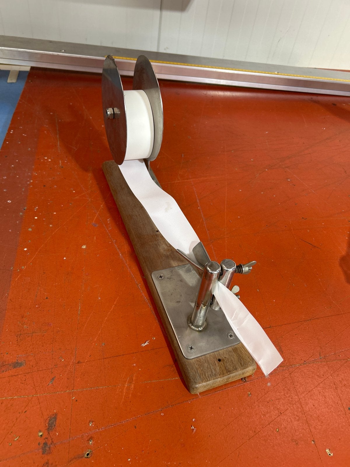 Zeiltape vouwer voor jachtzeilen - Zeilmakerij gereedschap, Watersport en Boten, Ophalen of Verzenden, Gebruikt, Gereedschap