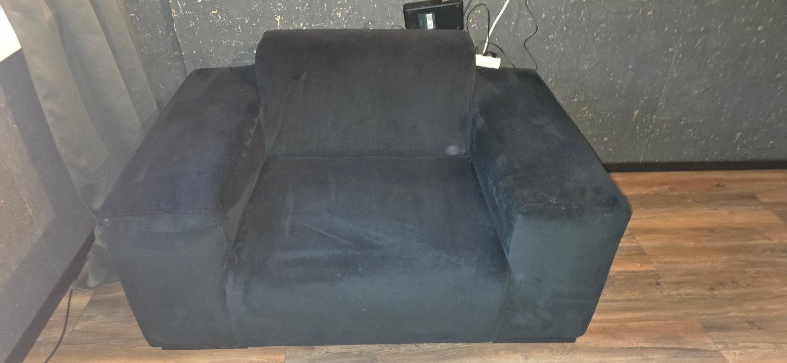 Comfortabele zwarte fauteuil vandaag gratis aftehalen!!!, Ophalen, Modern, Comfortabel, Eenpersoons, 75 tot 100 cm
