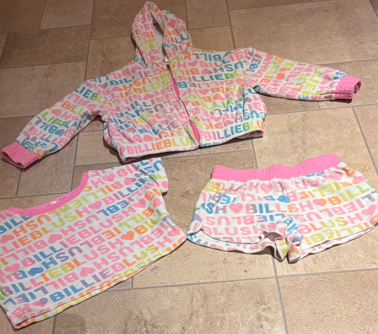 Billieblush drie delig maat 116, Meisje, Ophalen of Verzenden, Setje, E