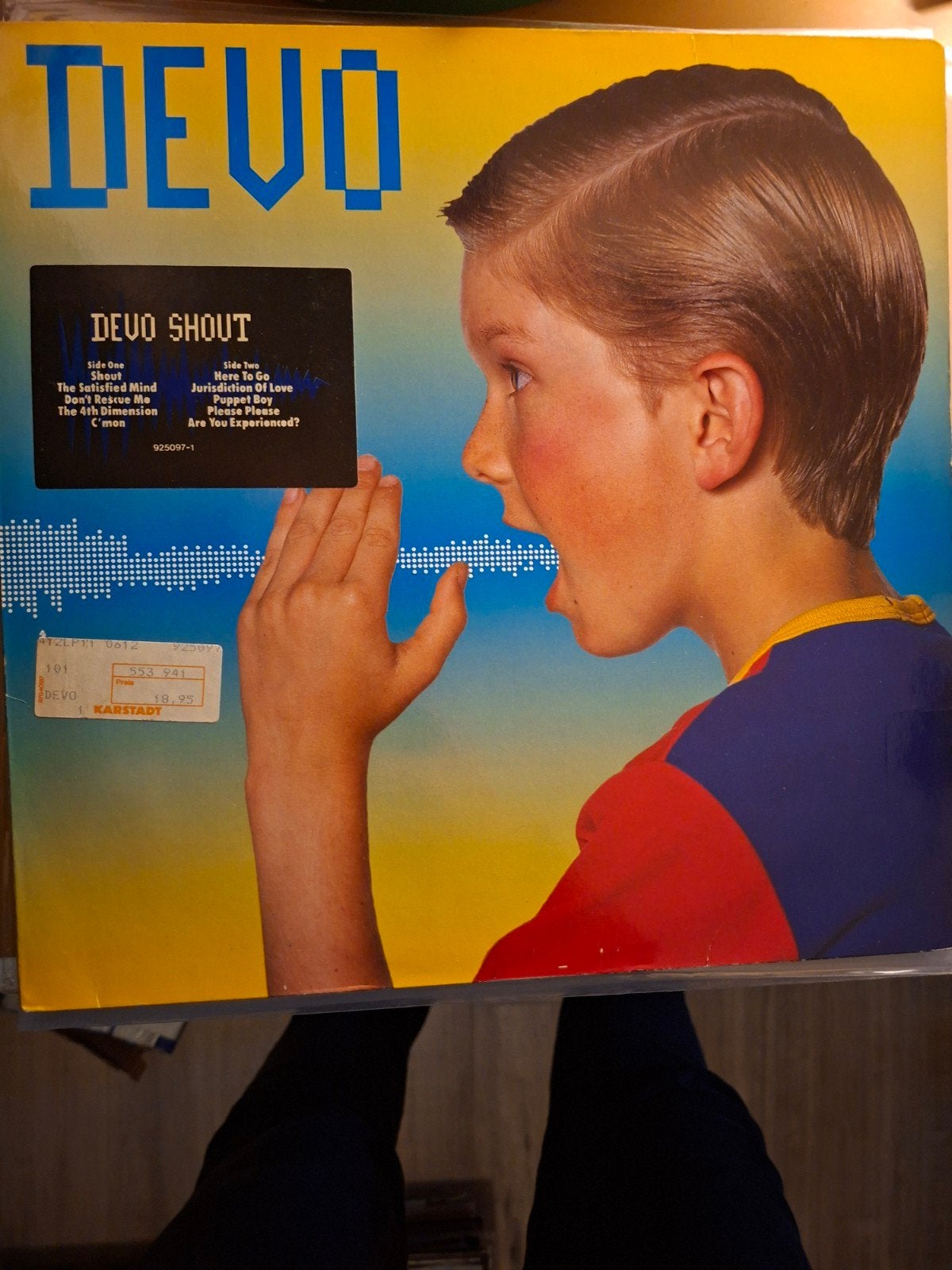 Devo - Shout LP (1984) Vinyl, LP, Gebruikt, New wave, Ophalen of Verzenden