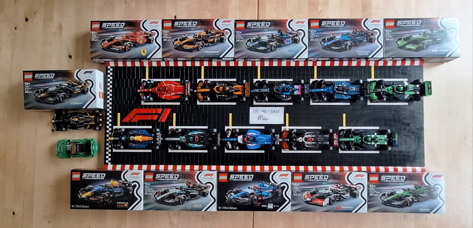 LEGO Speed Champions F1 Collectie - Compleet + MOC, Kinderen en Baby's, Ophalen of Verzenden, Zo goed als nieuw