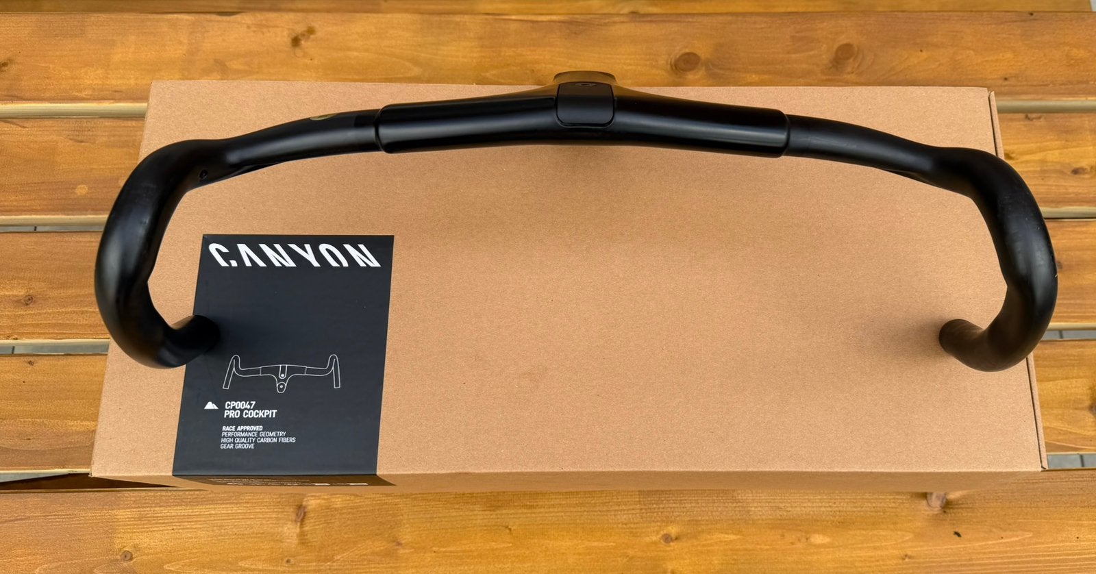 Cayon cockpit stuur gravel CP0047, Carbon, Zo goed als nieuw, Meer dan 20 versnellingen, Ophalen