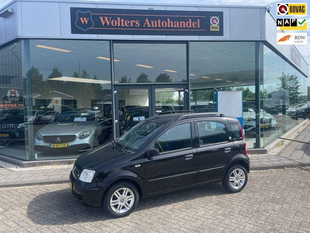 Fiat Panda 1.2 Navigator, Auto's, Fiat, Bedrijf, Te koop, Panda, ABS, Airbags, Airconditioning, Centrale vergrendeling, Dakrails