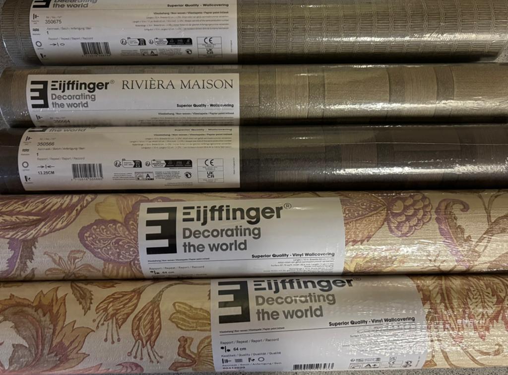 Eijffinger/riviera maison arte behang meerdere designs, Verzenden, 25 tot 50 m²