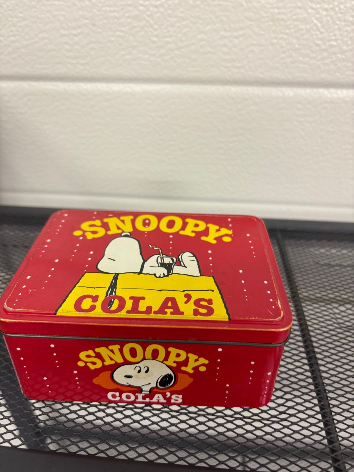 Orgineel Snoopy’s blikje., Verzamelen, Ophalen of Verzenden, Zo goed als nieuw, Overige