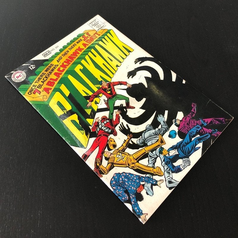 Blackhawk Vol.1 #241 (1968) VG (4.0), Amerika, Ophalen of Verzenden, DC Comics, Gelezen