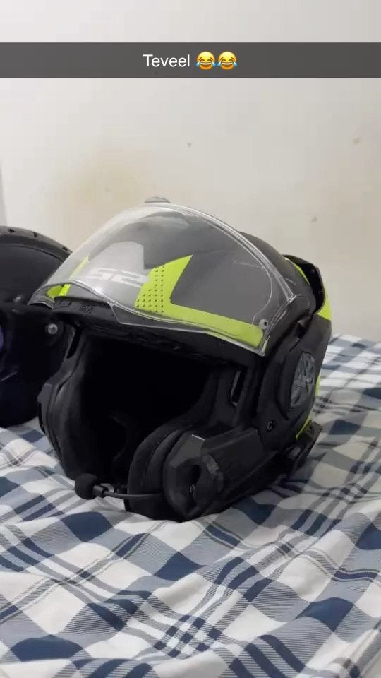 Ls2 systeemhelm carbon, Motoren, Systeemhelm, Heren, L, Tweedehands