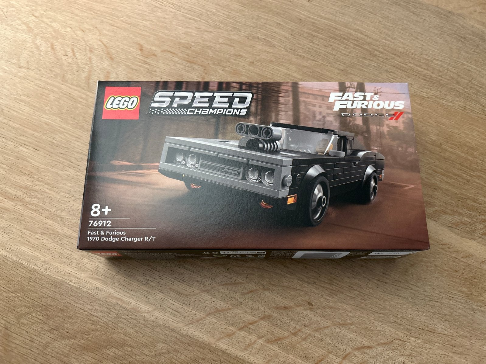 Lego Speed Champions 76912 Fast & Furious Dodge Charger, Lego, Nieuw, Complete set, Ongeopend/sealed