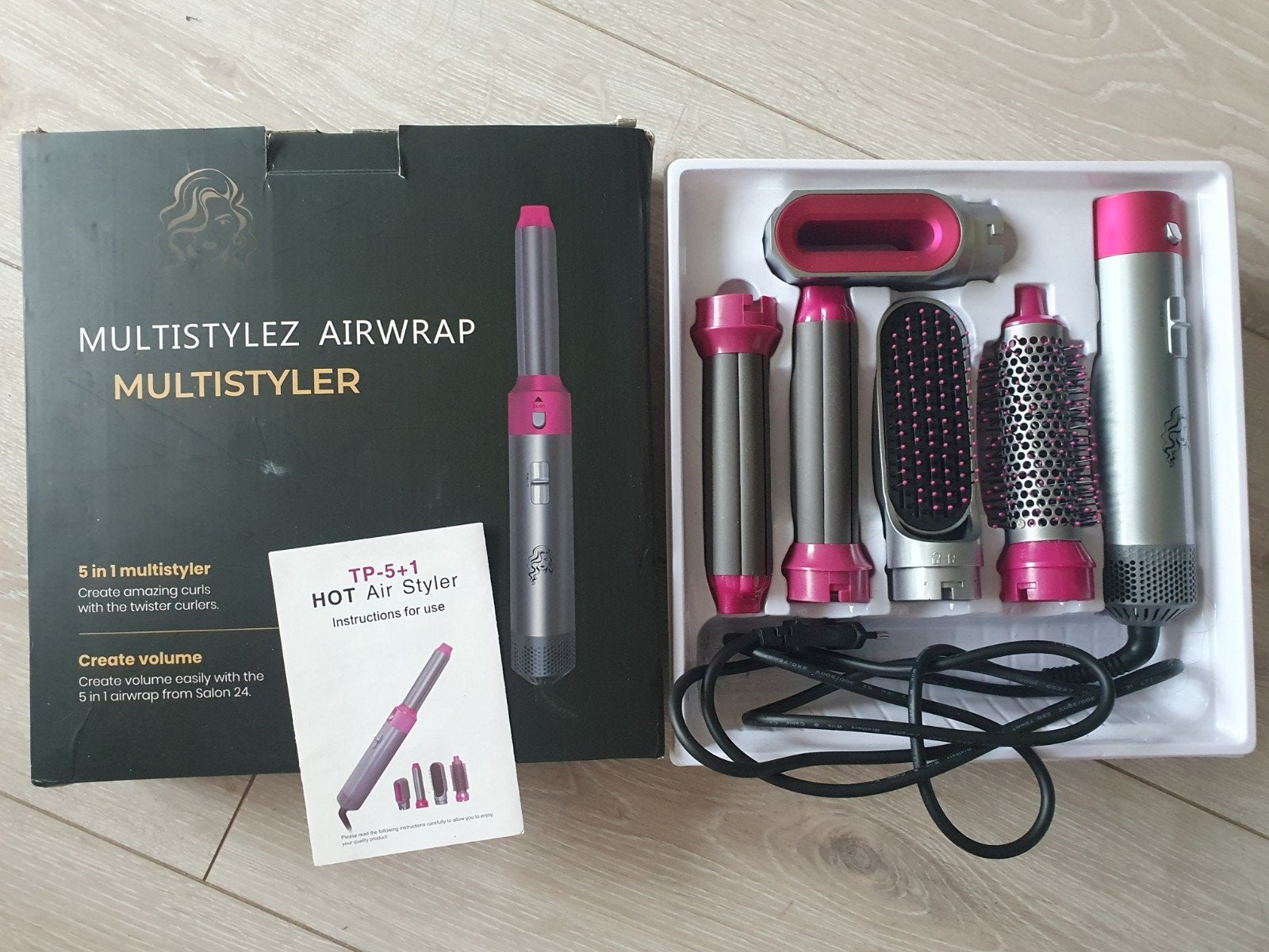 Hot Air Multstyler  5  in 1 ELLE, Sieraden, Tassen en Uiterlijk, Ophalen of Verzenden, Nieuw, Krultang of Stijltang