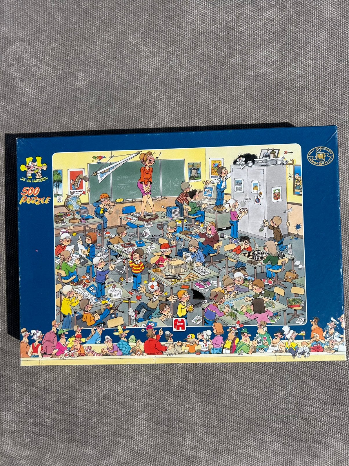 Jan van Haasteren puzzel 500 stukjes, Ophalen of Verzenden, 500 t/m 1500 stukjes, Zo goed als nieuw