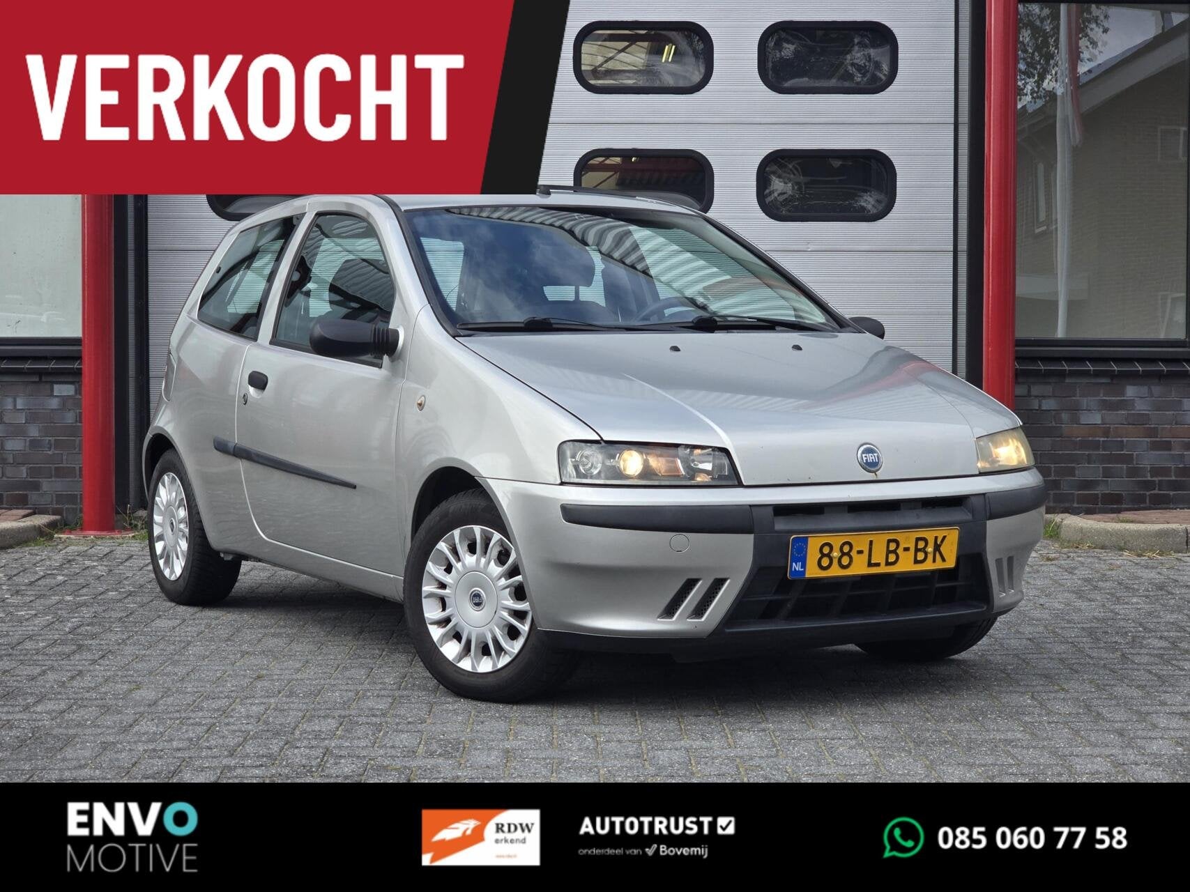 Fiat Punto 1.2 Sound Pano/Bluetooth/LMV/Stuurbekrachtiging, Auto's, Fiat, Voorwielaandrijving, Stof, Gebruikt, 4 cilinders