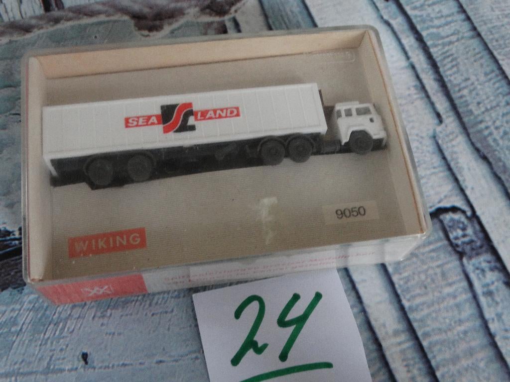 N-Spoor: set 24: wiking, 9050. Trekker Magirus Deutz., Overige merken, Gelijkstroom of Wisselstroom, Brug, Tunnel of Gebouw, Nieuw