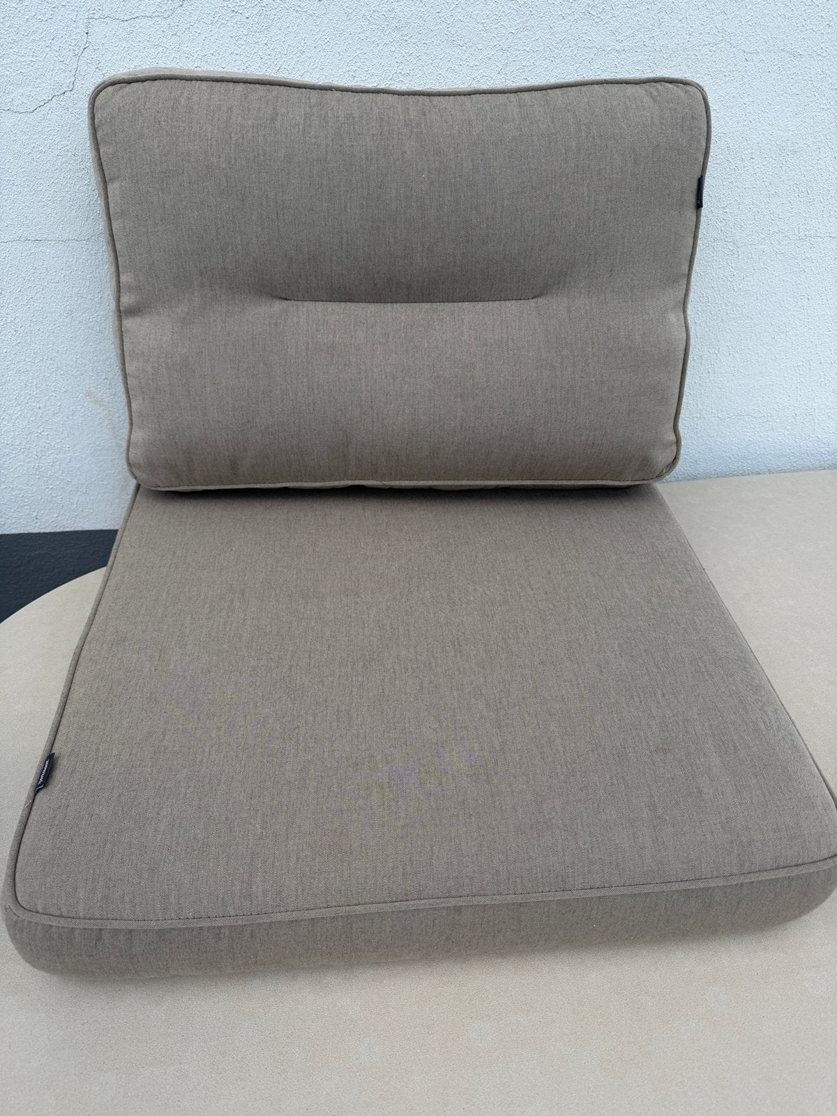 Hartman Havanna Lounge kussens 60x60 en 60x40 Jute kleur, Tuin en Terras, Tuinmeubel-accessoires, Ophalen of Verzenden, Zo goed als nieuw
