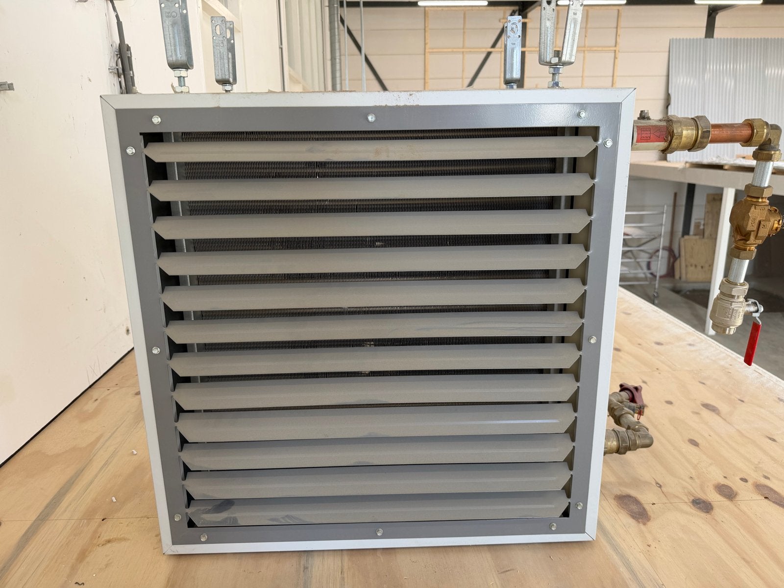 2x Verco Heaters voor Bedrijfshal - Stadsverwarming, Ophalen, 30 tot 80 cm, Gebruikt, Overige typen