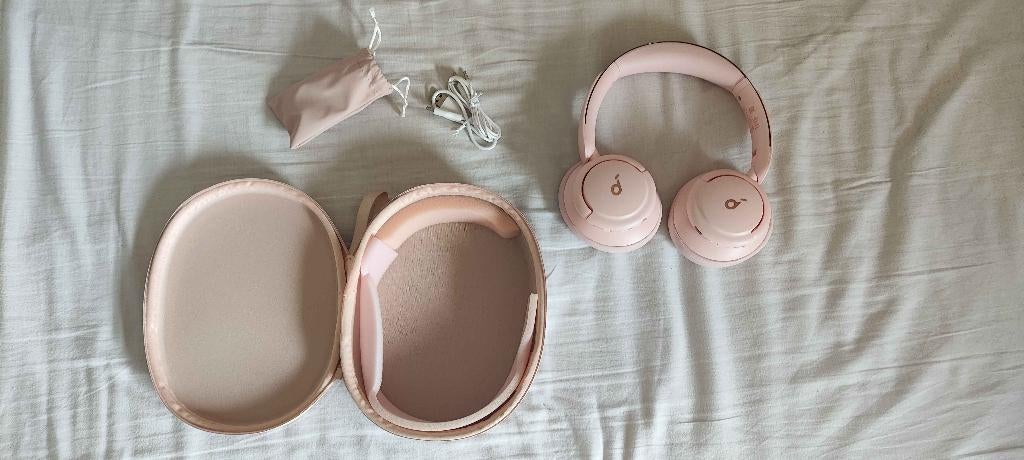 Soundcore Q30 NC Bluetooth Headphones Roze, Ophalen of Verzenden, Nieuw, Overige merken, Bluetooth