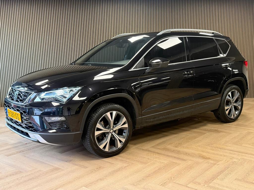 Seat Ateca 1.4 TSI FR 150PK DSG TREKHAAK LEDER APPLE CARPLAY, Gebruikt, Ateca, Zwart, Leder