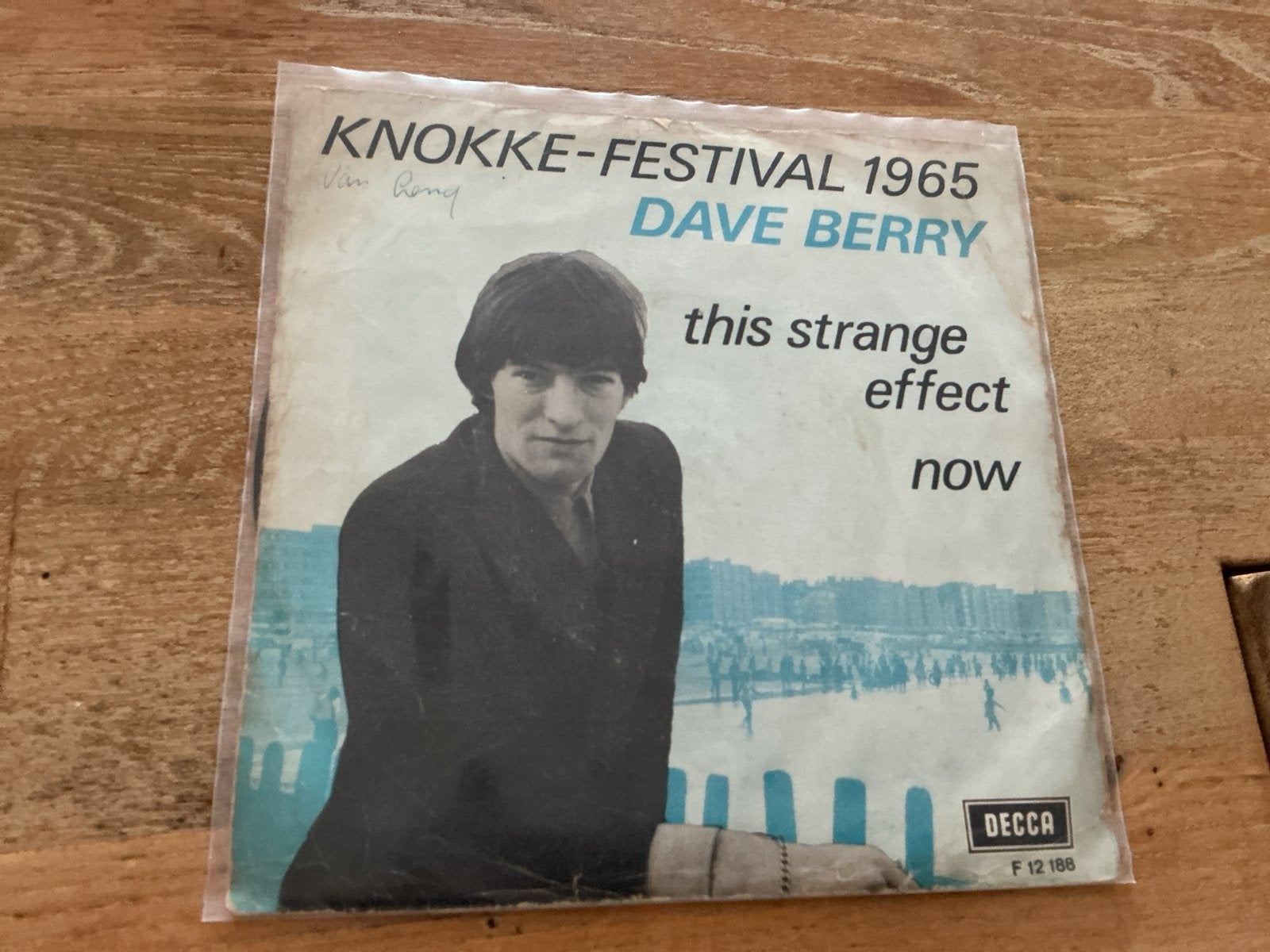 Dave Berry - This Strange Effect / Now (Knokke-Festival 1965, Gebruikt, 7 inch, Pop, Overige typen