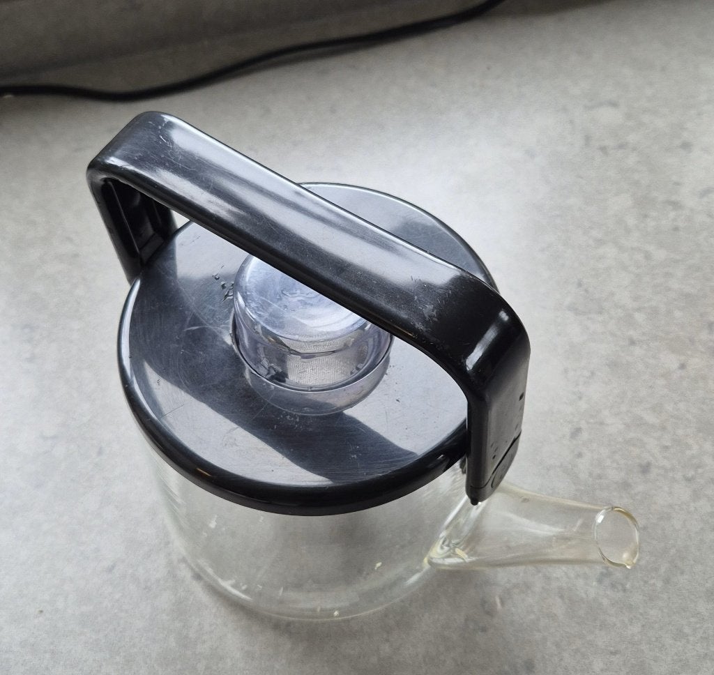 bodum theezetter, Ophalen of Verzenden, Gebruikt, Glas, Bodum