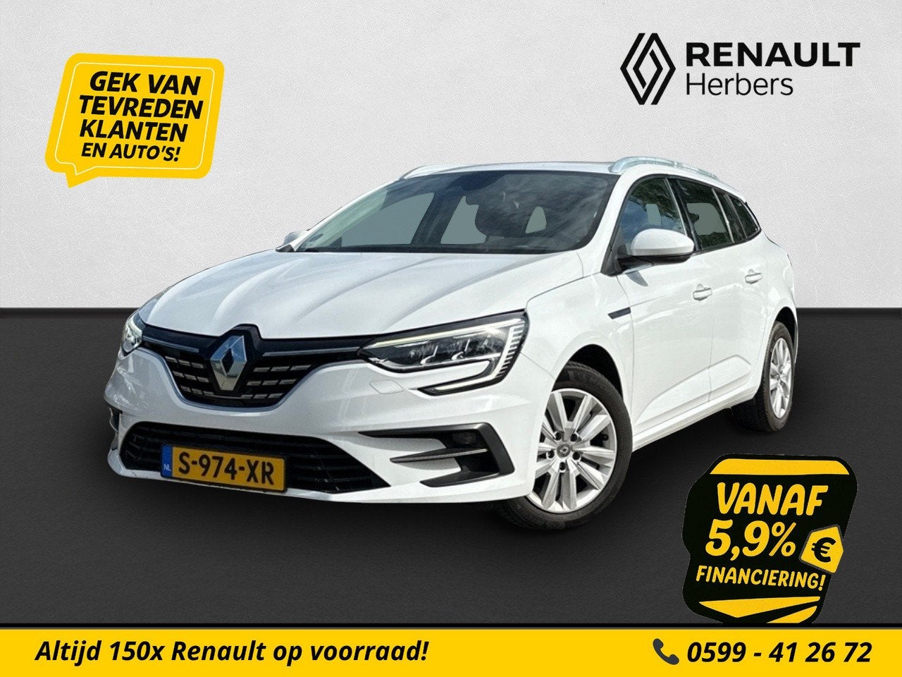 Renault Mégane Estate 1.3 TCe Business Zen ECC / NAVI / STO