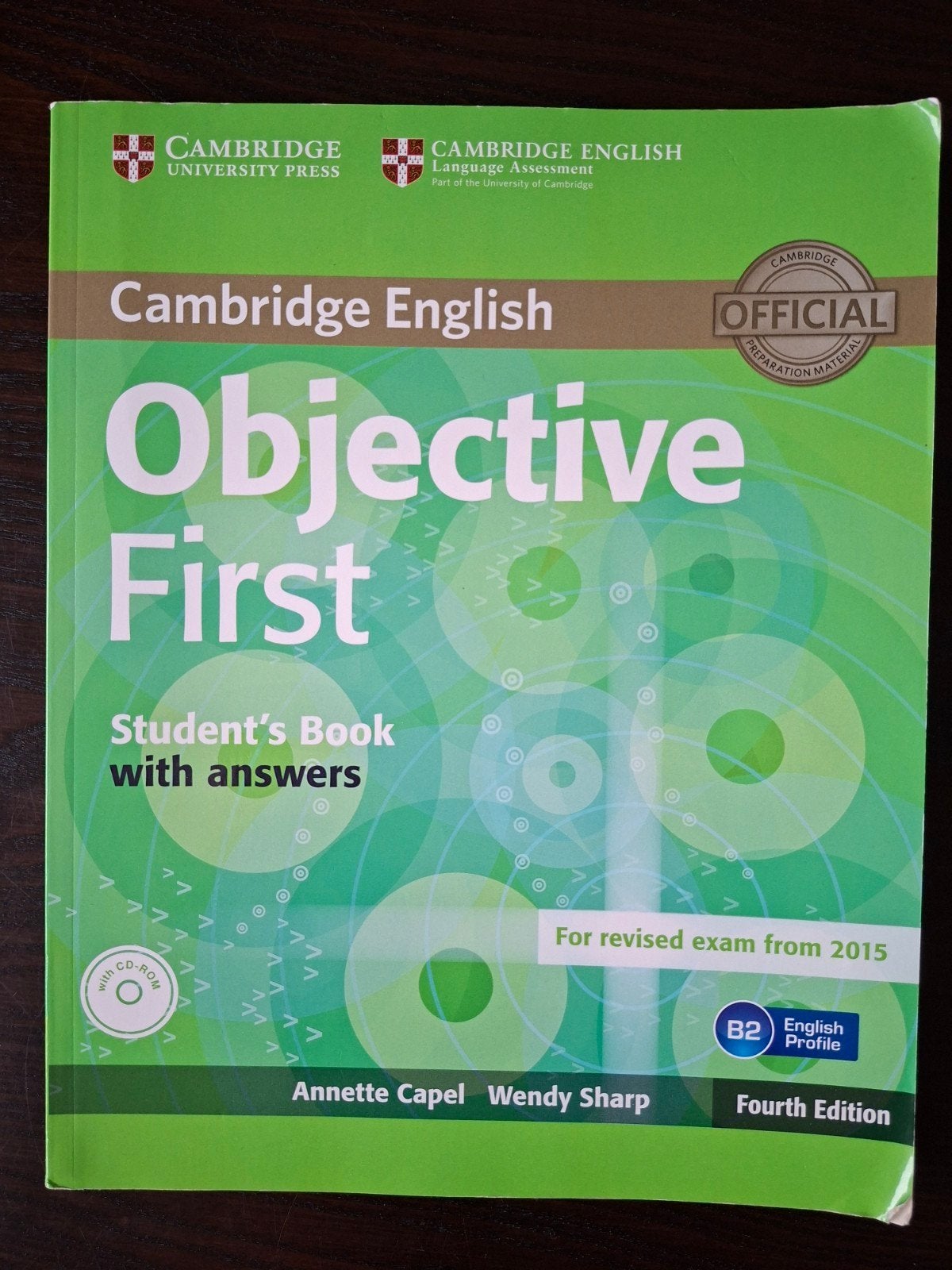 Cambridge English Objective First Student's Book, Boeken, Ophalen of Verzenden, Zo goed als nieuw, Annette Capel, Wendy Sharp