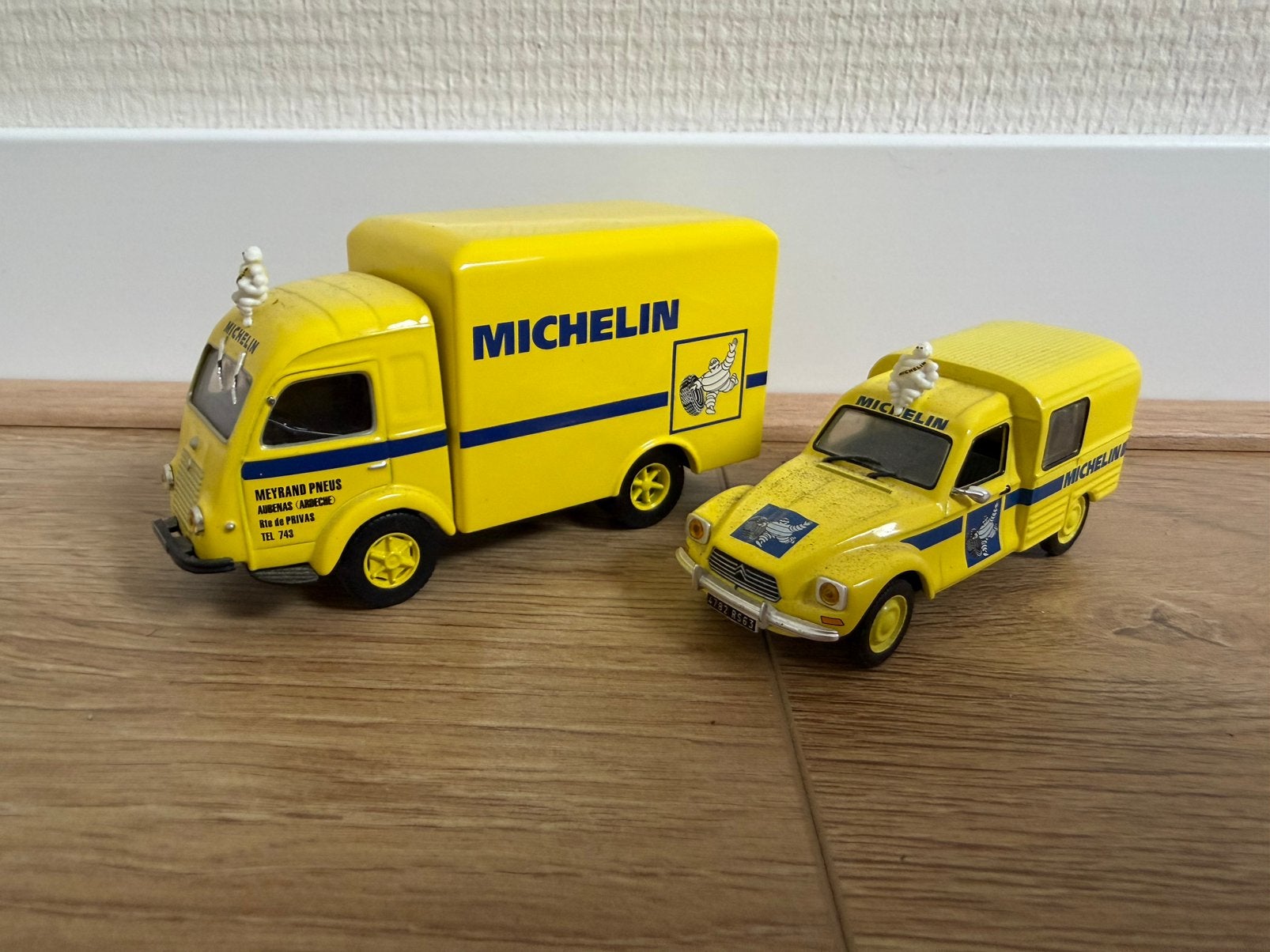 Michelin Citroen & Renault 1:43 autos, Ophalen of Verzenden, Zo goed als nieuw, Auto, Overige merken