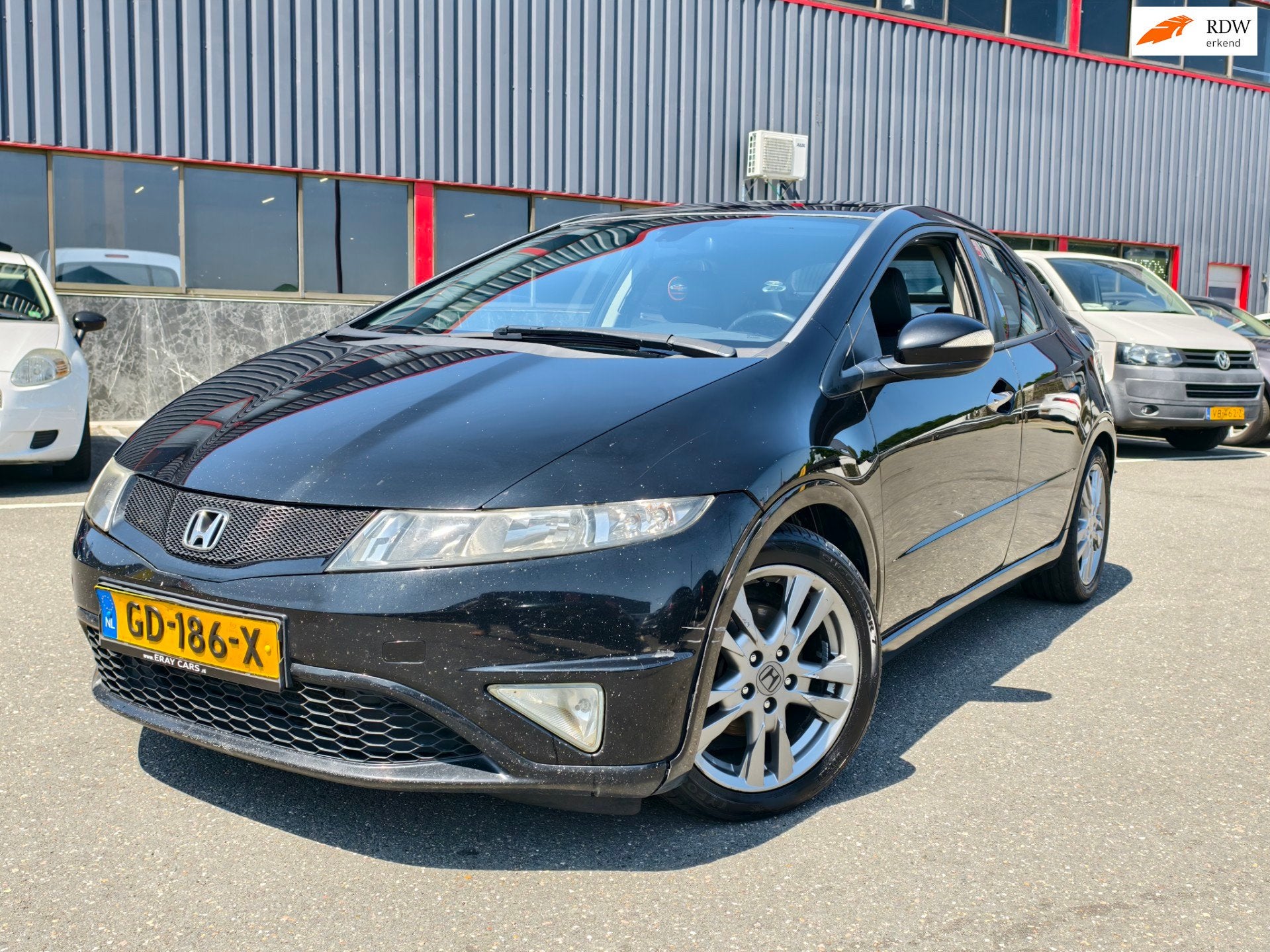 Honda Civic 2.2 CTDi Silverstone / AIRCO / NAVI / SP VLG / E, Auto's, Voorwielaandrijving, Euro 5, Stof, Gebruikt