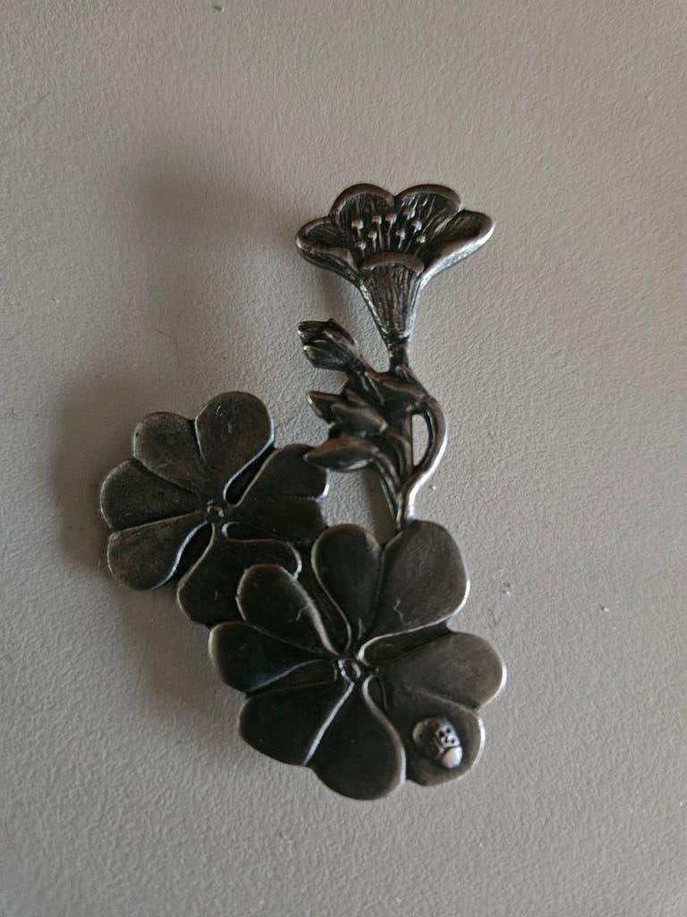 Mooie vintage geluks broche, Verzenden, Zo goed als nieuw, Overige materialen