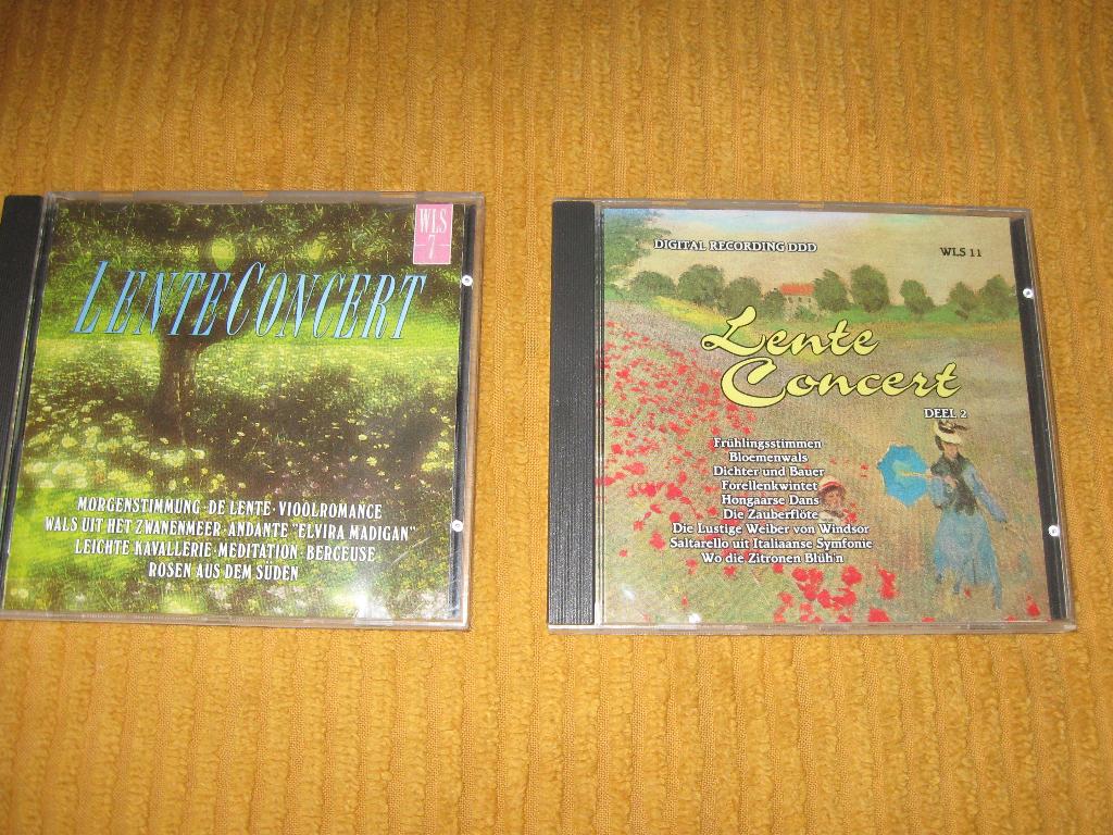 cd Lenteconcert deel 1 en 2, Ophalen of Verzenden, Barok, Gebruikt, Overige typen