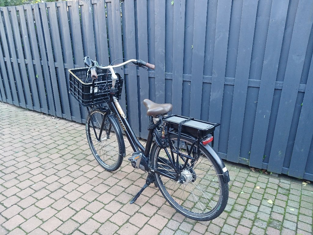 trsnsportfiets gazelle zwart, Ophalen, Zo goed als nieuw, Versnellingen