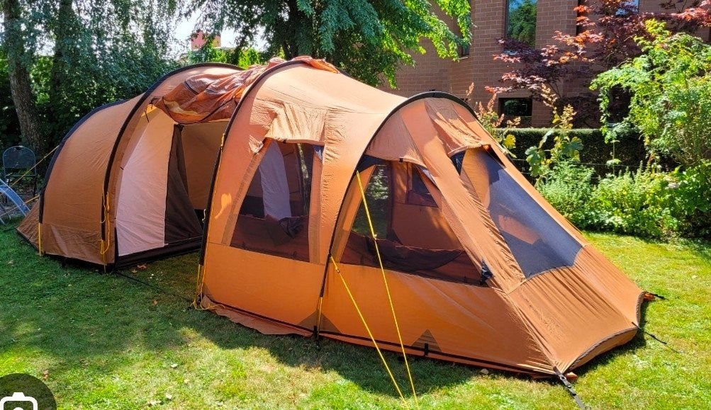 Eureka Tunnel Vision Tent - Ruime 2-persoons slaapcabine, Caravans en Kamperen, Ophalen, Gebruikt, Tot en met 2