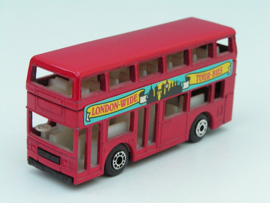 Leyland Titan bus Matchbox, Ophalen of Verzenden, Gebruikt, Bus of Vrachtwagen