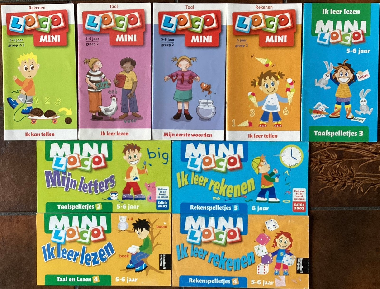 Mini loco boekjes vanaf 5 jaar, Ophalen of Verzenden