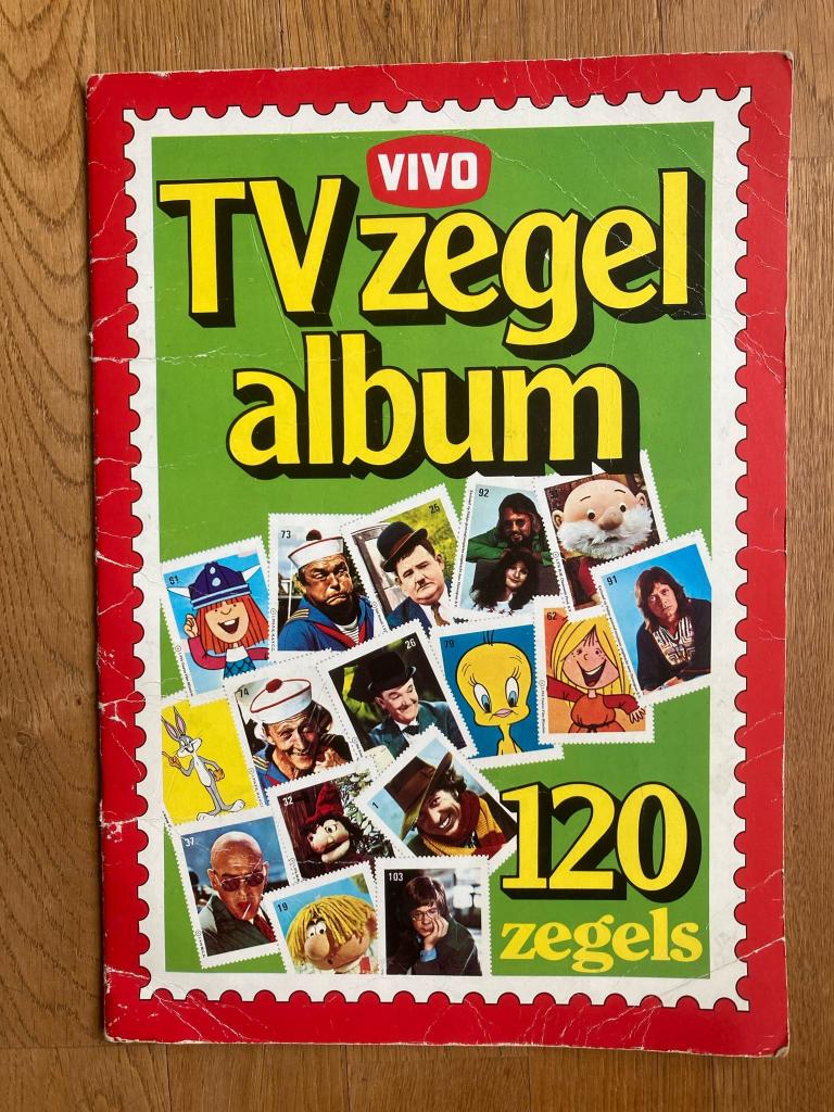 Vivo TV zegelalbum compleet *GELEZEN*, Verzamelen, Film en Tv, Gebruikt, Tv, Overige typen, Ophalen of Verzenden