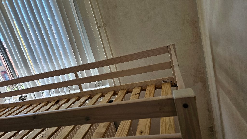 Stapelbed, Ophalen, Zo goed als nieuw, 180 cm of meer, 85 tot 100 cm