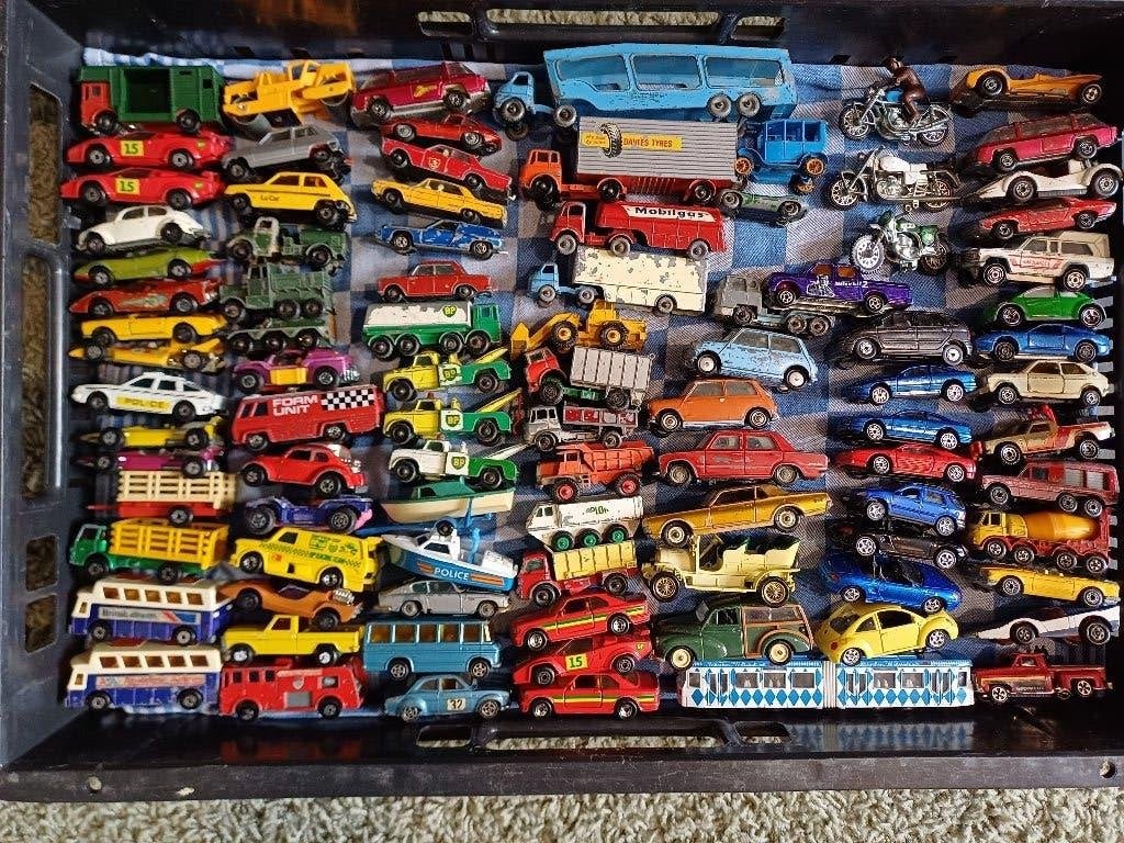 matchbox lesney bak vol  jaren 60 en 70, Ophalen of Verzenden, Gebruikt, Auto