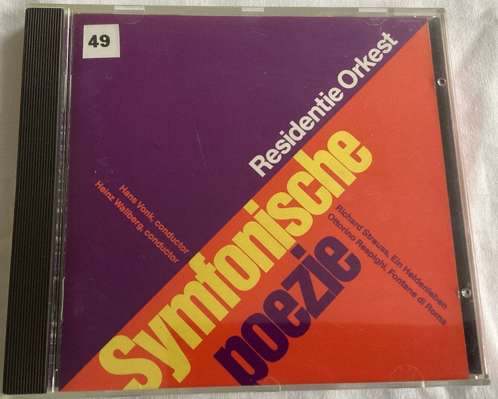 Residentie Orkest, Hans Vonk Symfonische Poëzie CD, Gebruikt, Ophalen of Verzenden, Romantiek, Orkest of Ballet