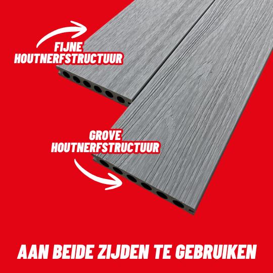 COMPOSIET VLONDERPLANKEN - DUMPPRIJS! €6,95 p/m | OP=OP, Tuin en Terras, Ophalen, Nieuw, Composiet